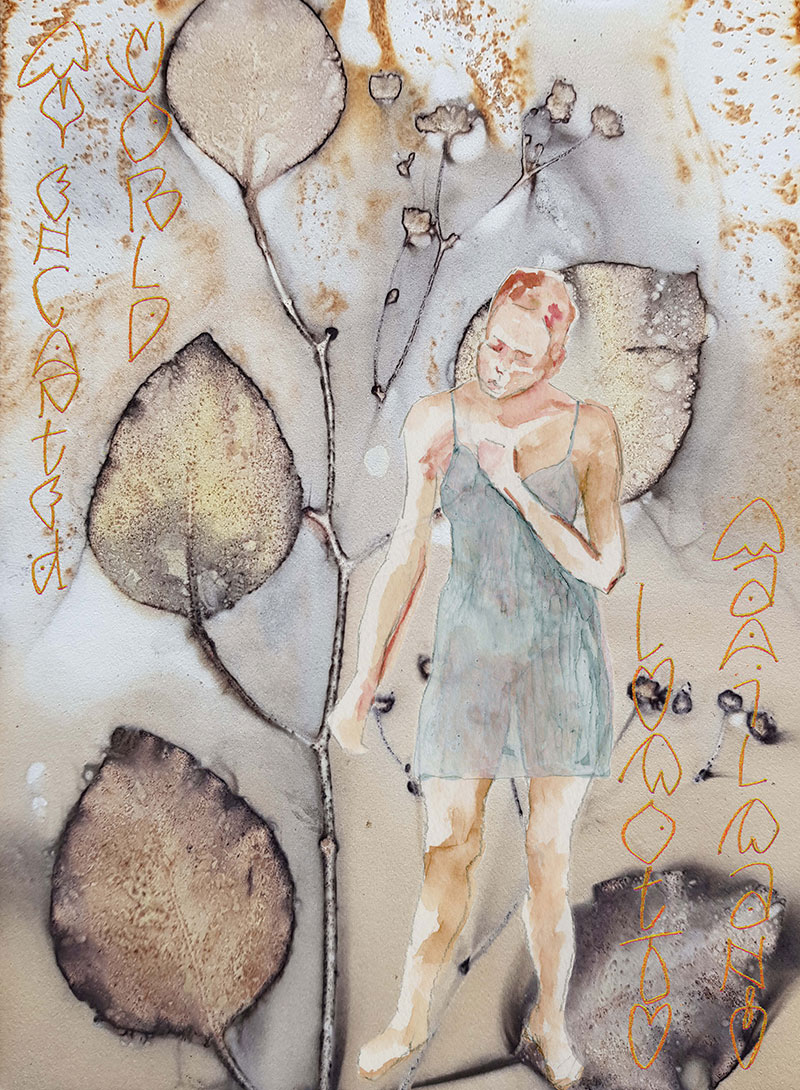 My Enchanted World Linen Wall Hanging 135x100cm