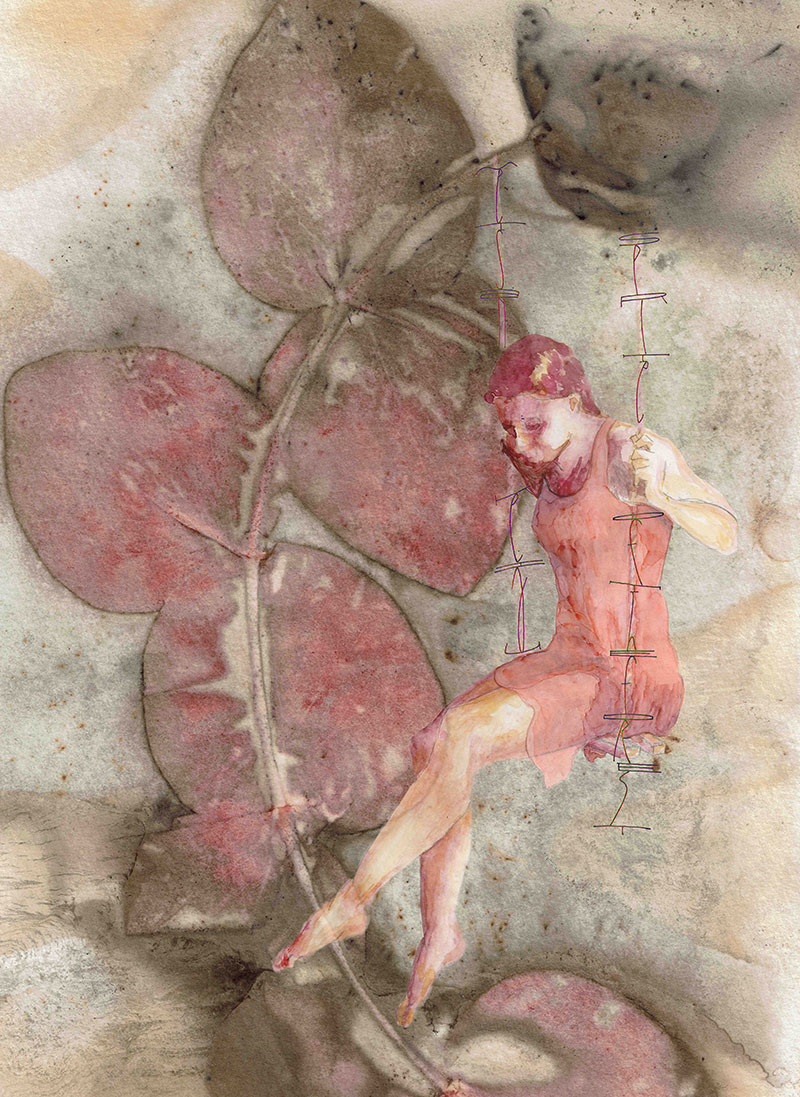 Spirit of the Forest Linen Wall Hanging 135x100cm