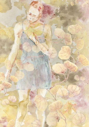 Midsummer Linen Wall Hanging 135x74cm