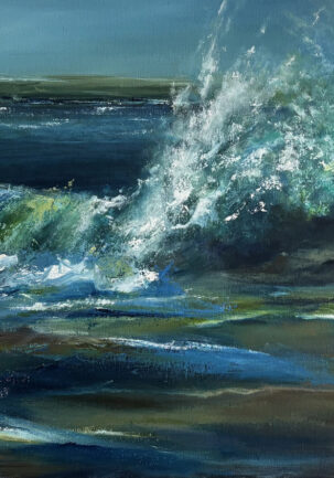 Oil painting by Hazel Greene
