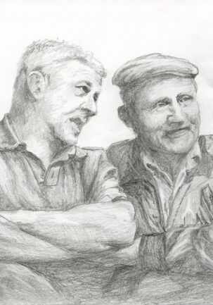 irish men talking