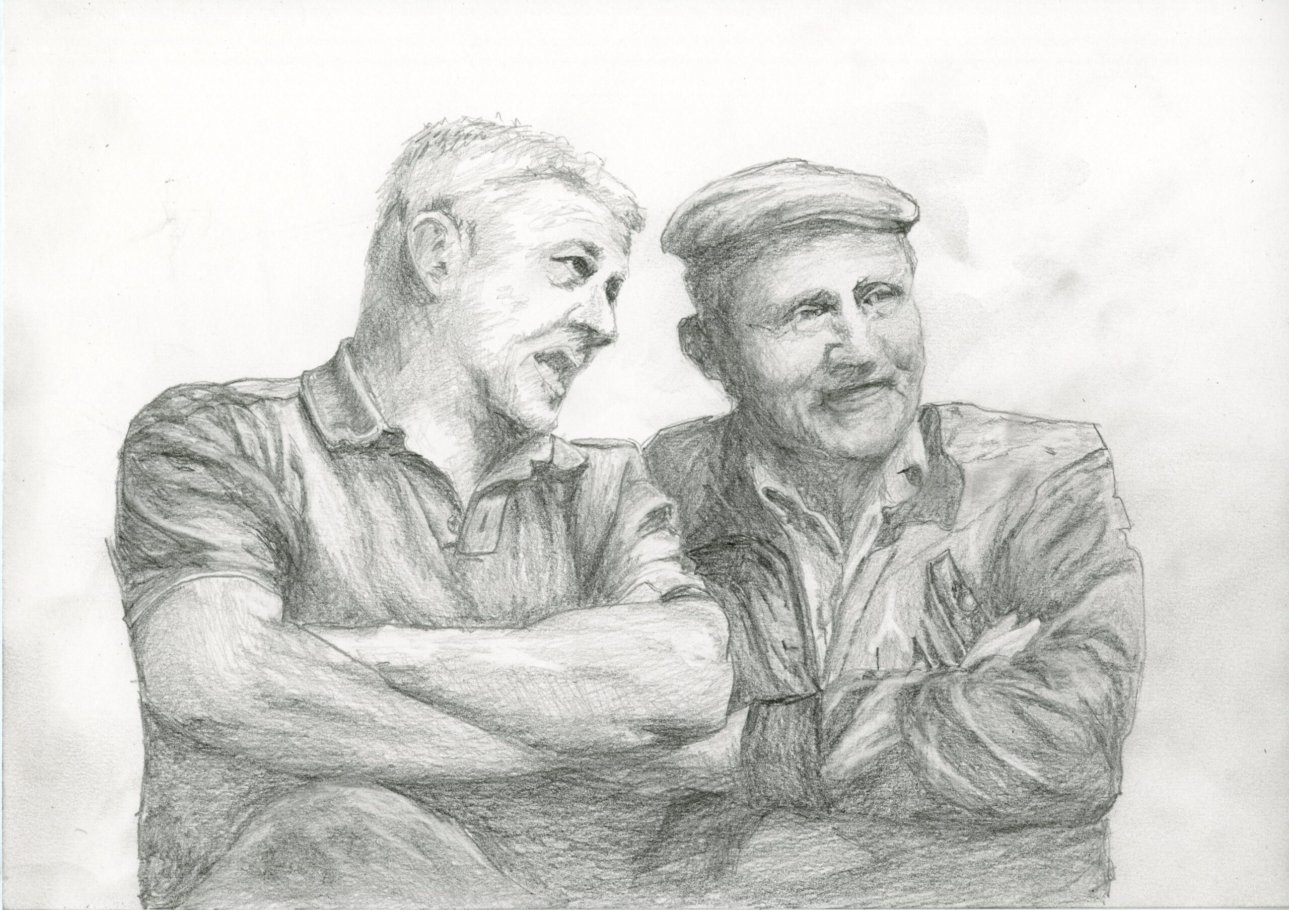 irish men talking